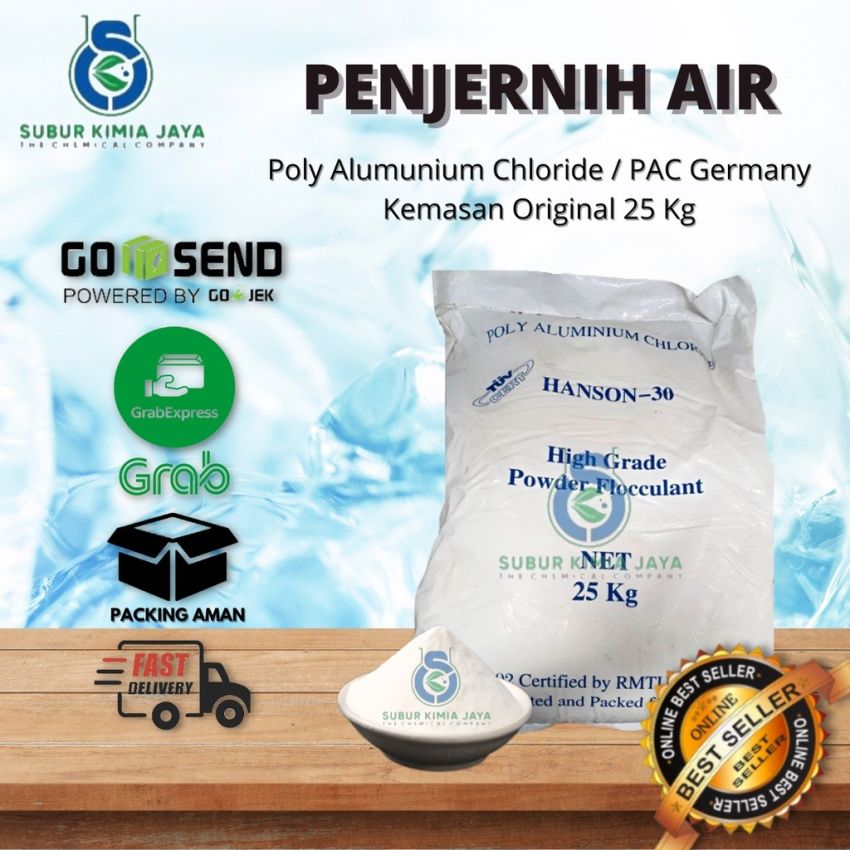 Poly Alumunium Chloride PAC Penjernih Air 1 ZAK PAC JERMAN