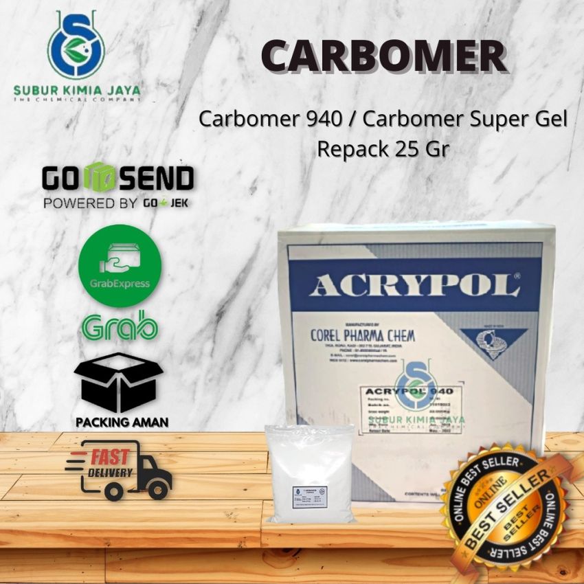 Carbomer 940 / Super Gel / Carbopol 25 gr