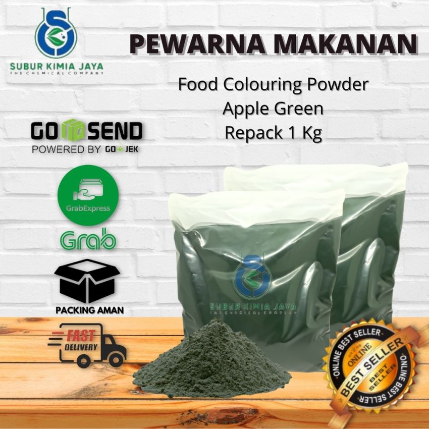 Pewarna Makanan Apple Green 1 Kg