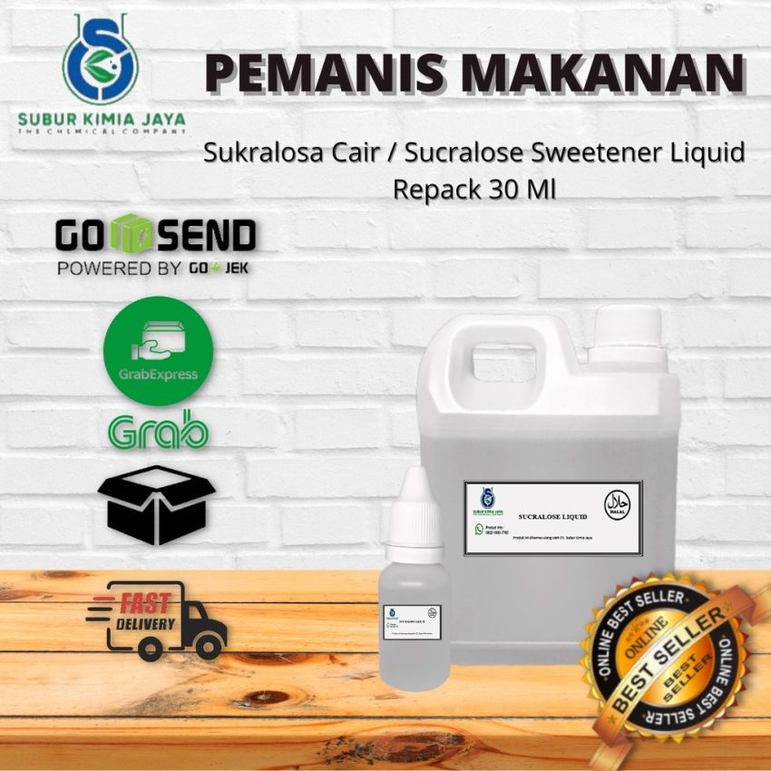 Sucralose Cair / Sweetener / Pemanis 30 ML
