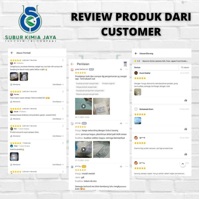 Glucono Delta Lactone GDL Fuso Japan Food Grade / Cioko Sekau Tahu / Fuso Kembang Tahu 100 gr