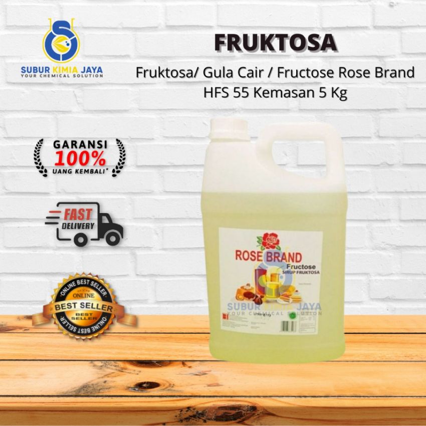 Fruktosa/ Gula Cair / Fructose rose brand hfs 55 5 Kg