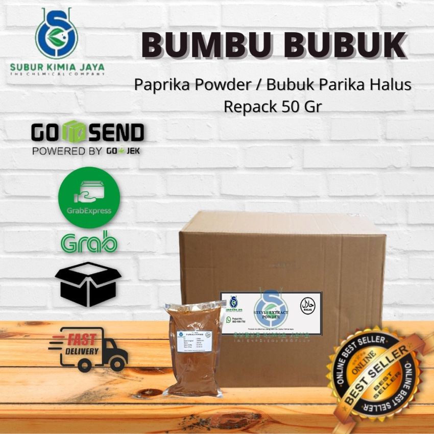 Paprika Powder / Bubuk Paprika 50 gr