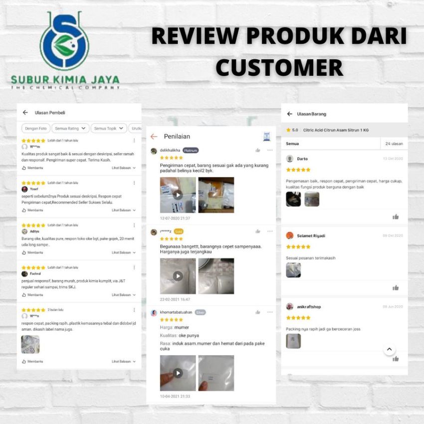 Citric Acid / Citrun acid / Asam Sitrun / Asam Sitrat 1 KG