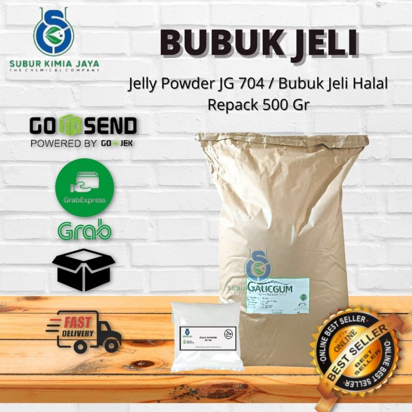 Jelly Powder JG 704 Halal / Bubuk Jelly 500 gr