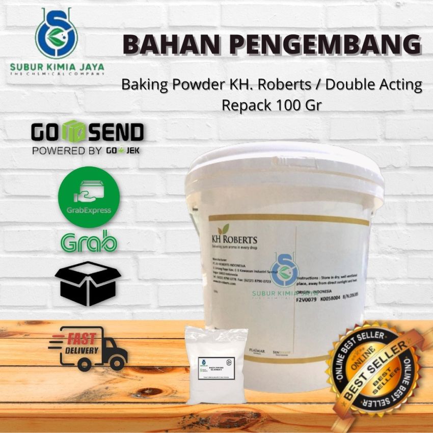 Baking Powder Premium KH Roberts Double Acting 100 gr