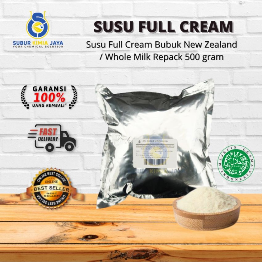 Susu Bubuk Full Cream Newzealand / Whole Milk 500gr