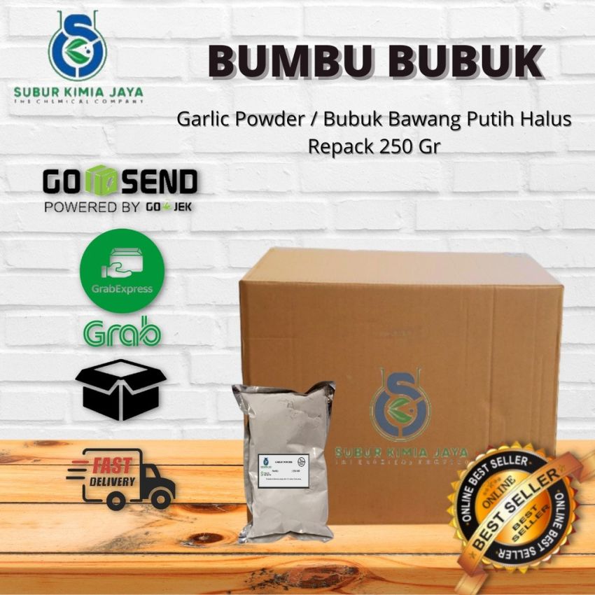 Garlic Powder / Bawang Putih Halus / Bubuk Bawang Putih 250 gr