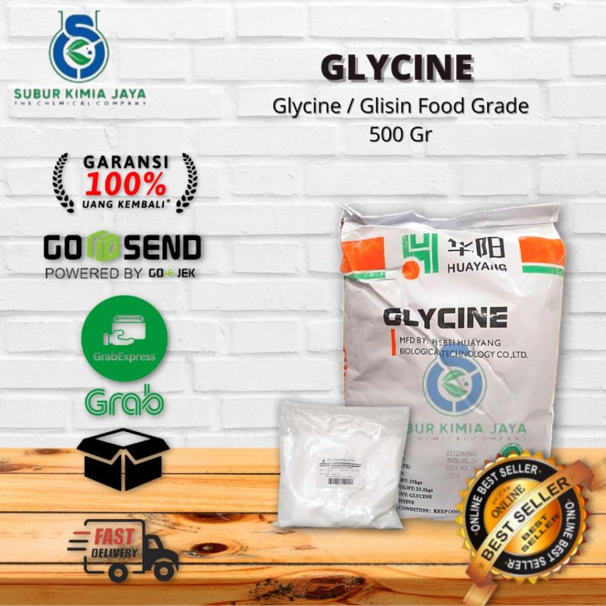 Glycine / Glisin Food Grade 500 gr