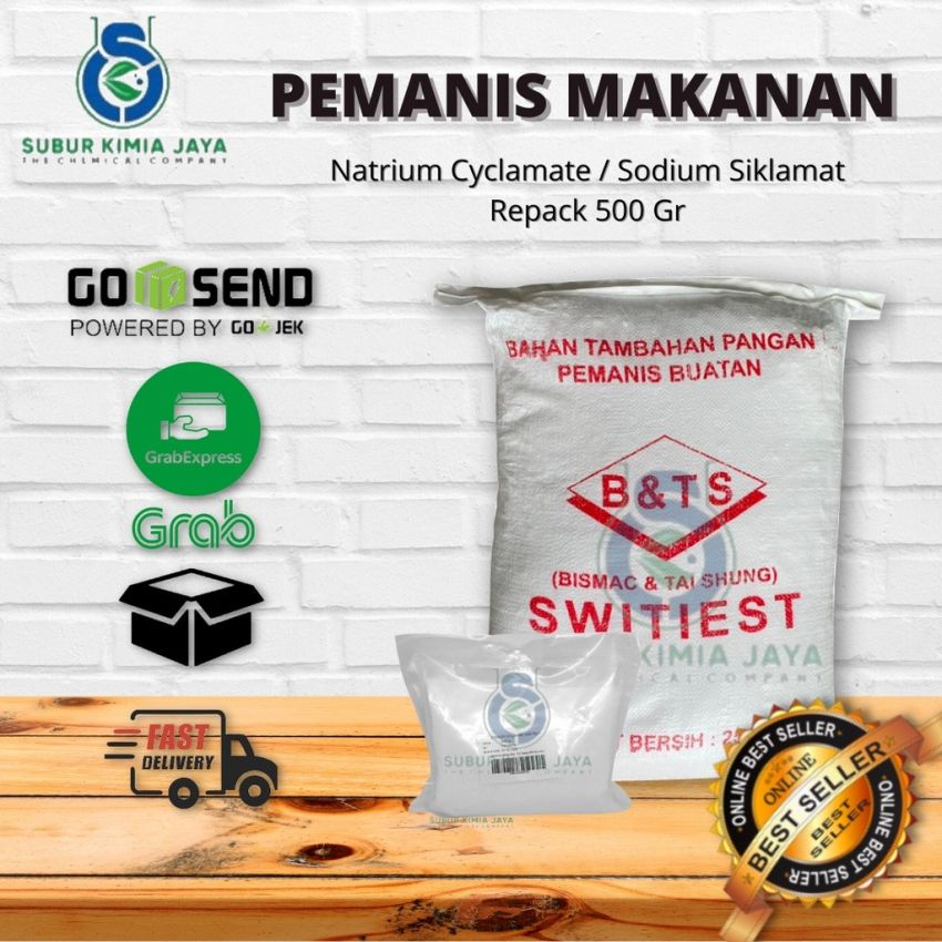 Pemanis Buatan/ Sodium Siklamat Switiest / Natrium Siklamat 500 Gr