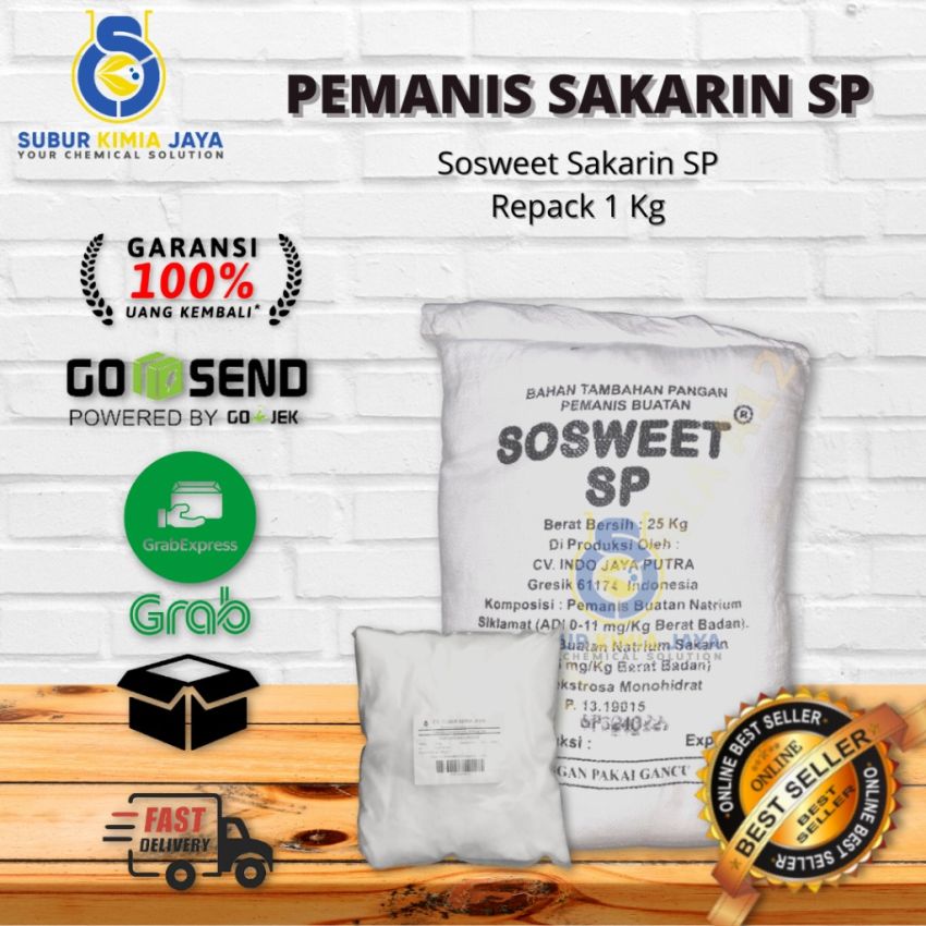Sodium Sacharine/Pemanis Sakarin SP 1 Kg