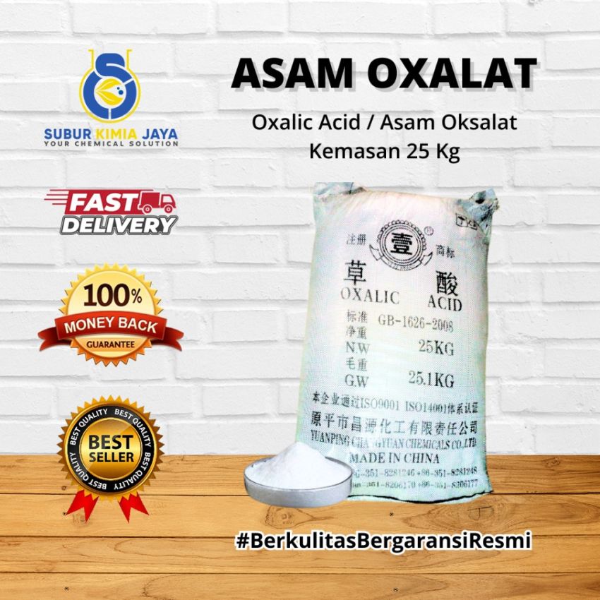Oxalic Acid 25 kg / Pembersih Lantai / Pembersih Kerak