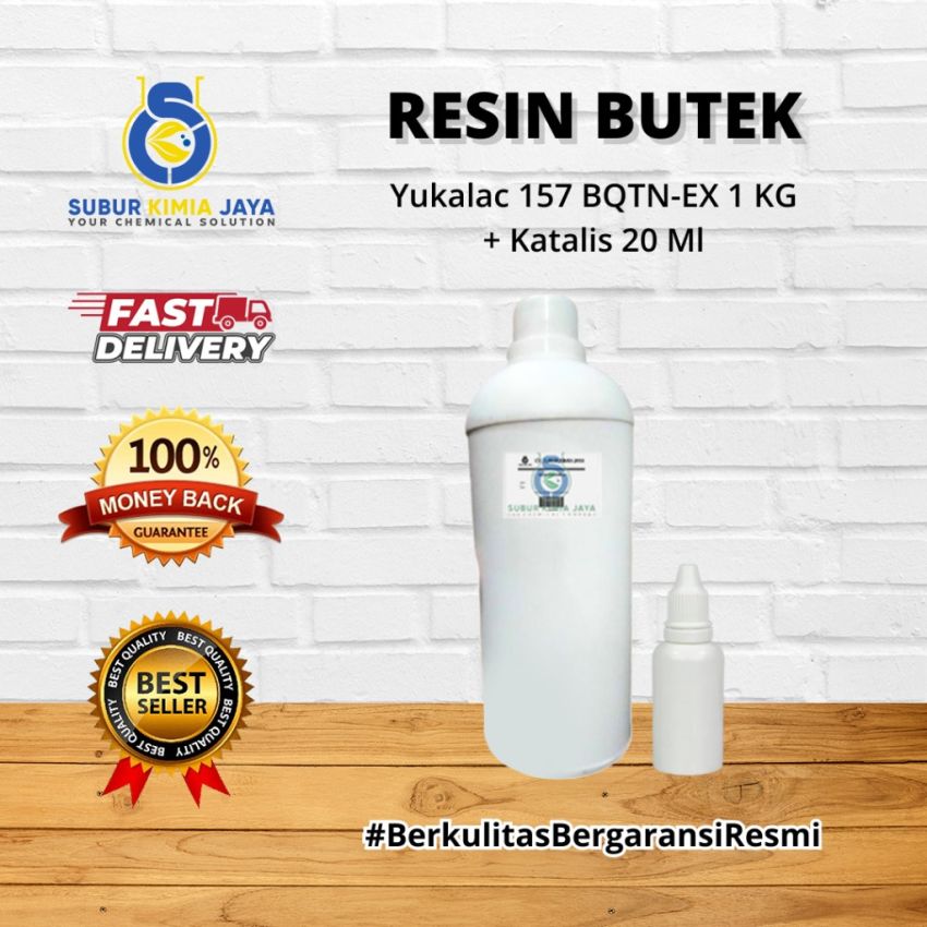 Yucalac 157 BQTN-EX Resin Butek 1 kg + Katalis 20 Ml