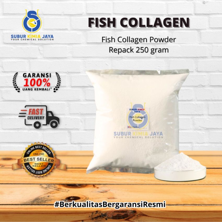 Fish Collagen Powder / Bubuk Kolagen Food Grade - 250gr