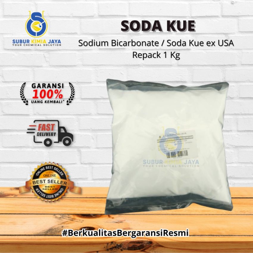 Sodium Bicarbonate USA - USP Grade / Soda Kue 1 Kg