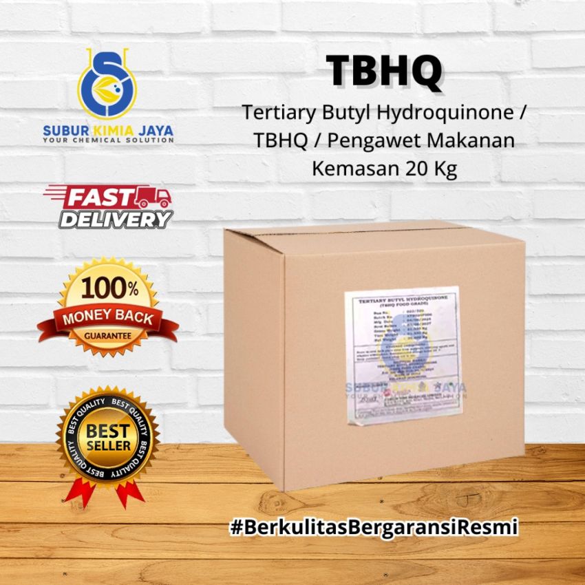 TBHQ / Tertiary Butyl Hydroquinone / Antioxydant 25kg KHUSUS KURIR INSTAN