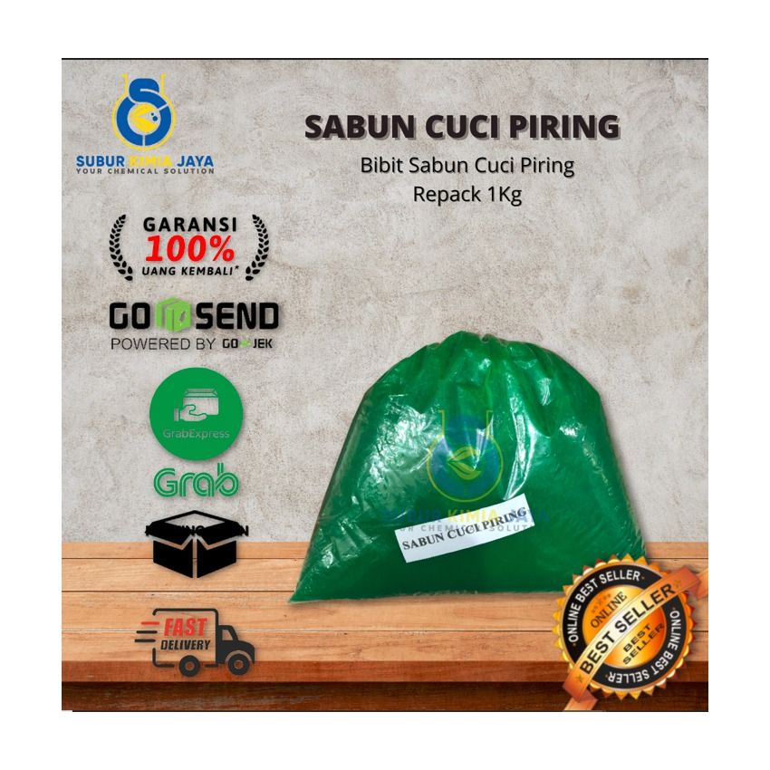Bibit Sabun Cuci Piring / Dish Wash Concentrate Lemon 1 Kg