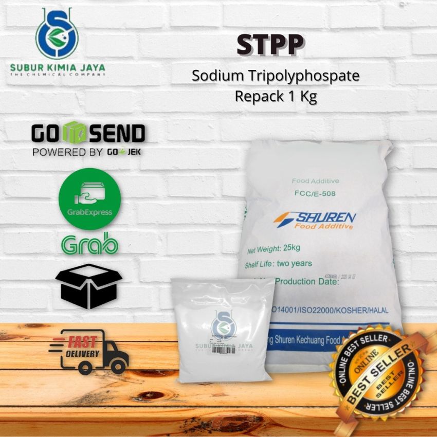 Sodium Tripolyphospate / STPP Food Grade Ex Shuren 1 Kg