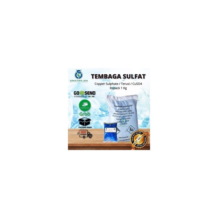 Cooper Sulphate / CuSo4 / Terusi 1 Kg