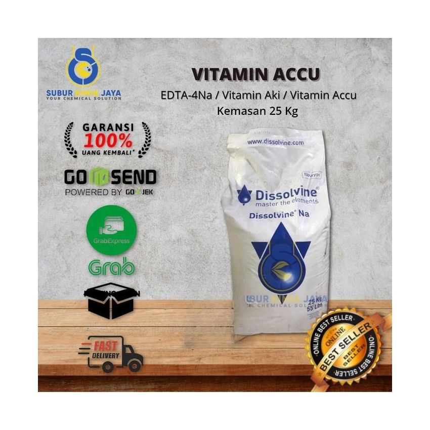 EDTA 4Na / Vitamin Aki 25 kg (KHUSUS GOSEND)