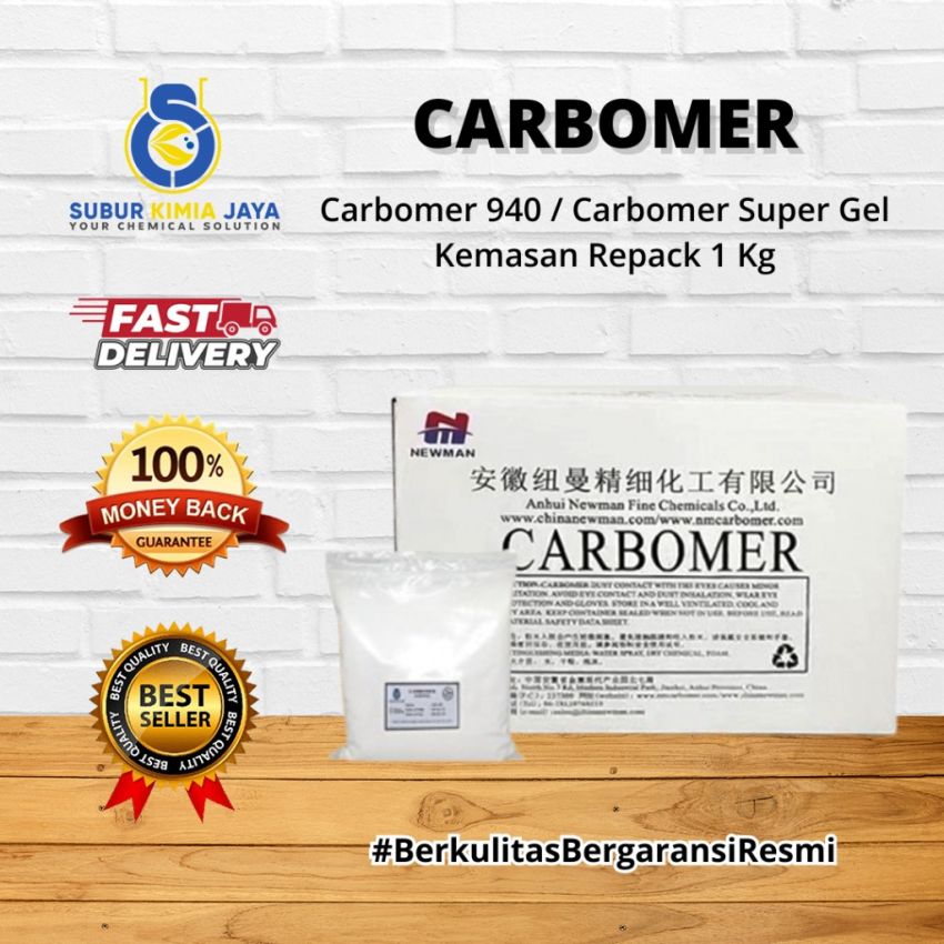 Carbomer 940 / Carbopol 940 / Carbomer Super Gel ex NEWMAN 1KG