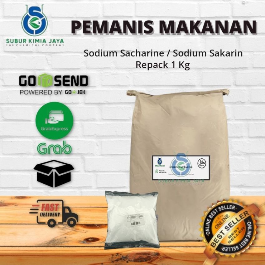 Sakarin / Sodium Sakarin / Sodium Sacharine / Biang Gula 1KG