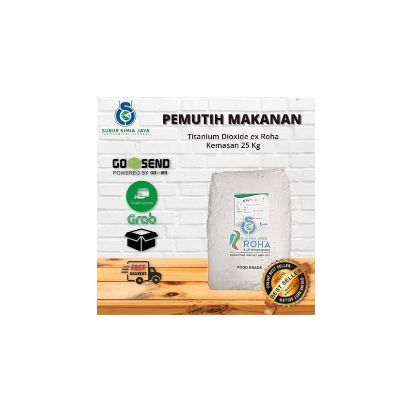 TITANIUM DIOXIDE EX ROHA  25KG