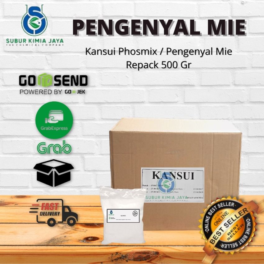 Kansui / Pengenyal Mie / Phosmix Mie 500 gr