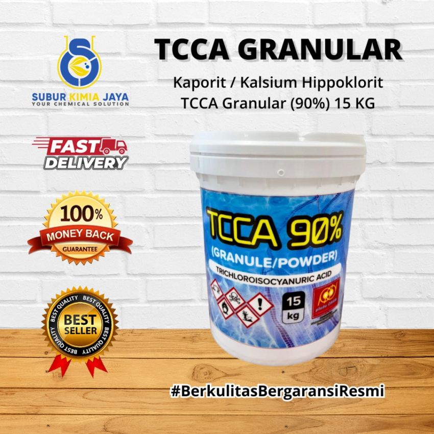 Kaporit / Kalsium Hippoklorit TCCA GRANUL (90%) EX LOKAL 15KG