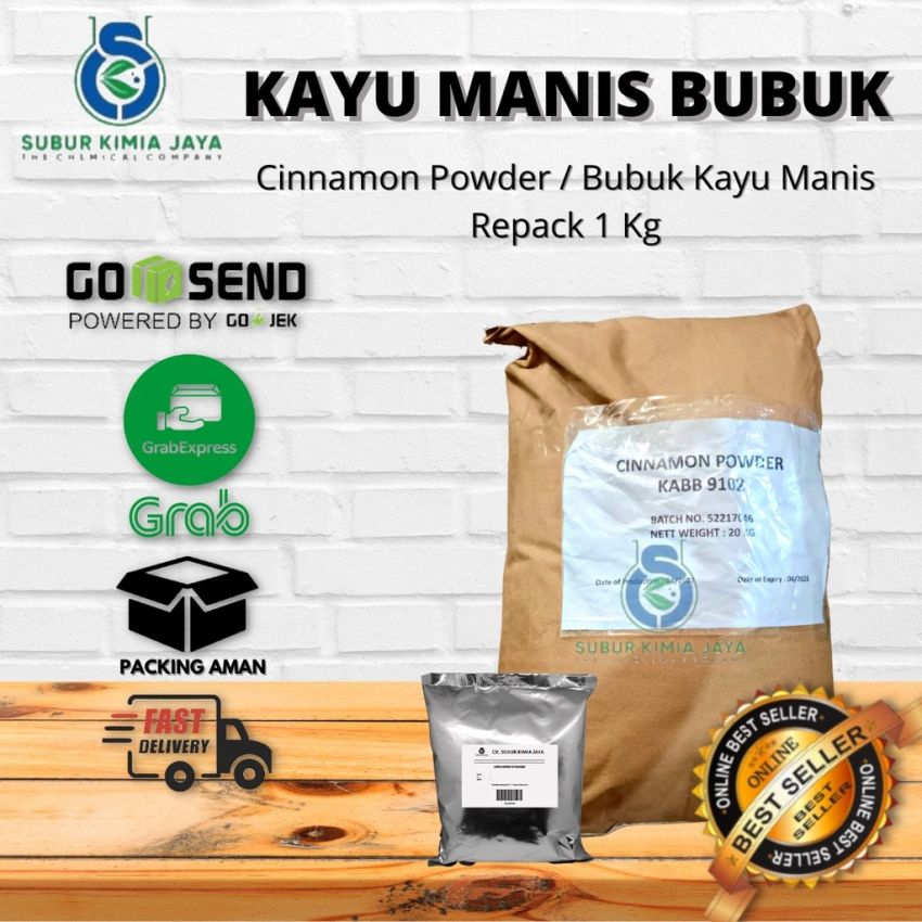 Bubuk Kayu Manis Bubuk / Bubuk Cinnamon Powder Premium 1 KG