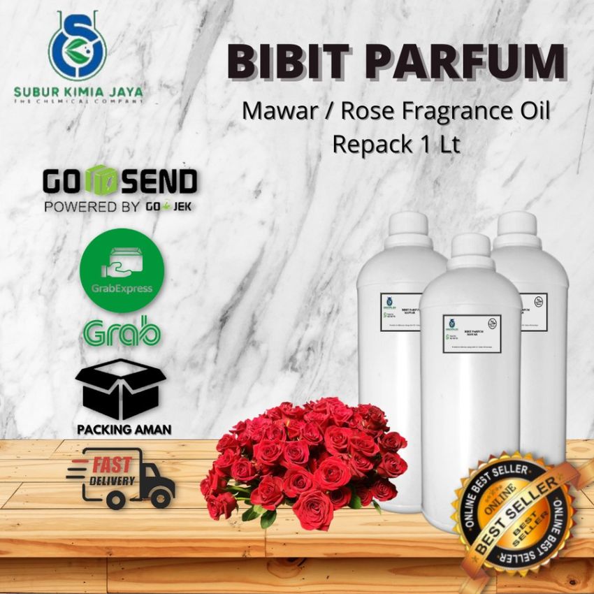 Bibit Parfum Mawar Fabric / Rose Fragrance Oil 1 L