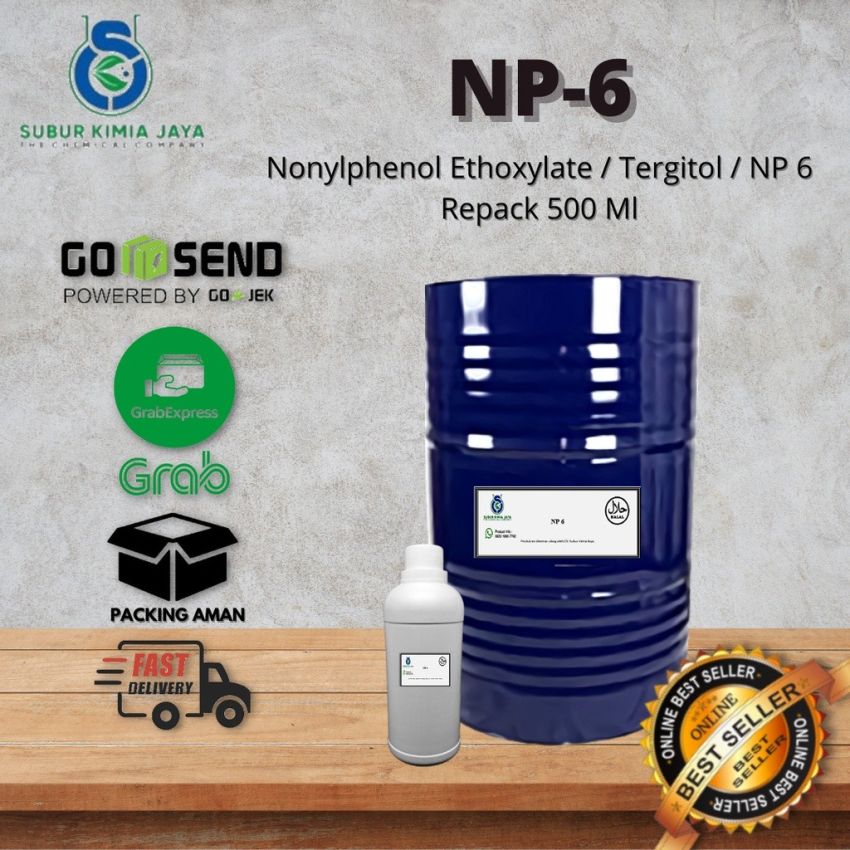 NP 6 - Surfactant - Emulsifier - Tergitol 500 ml