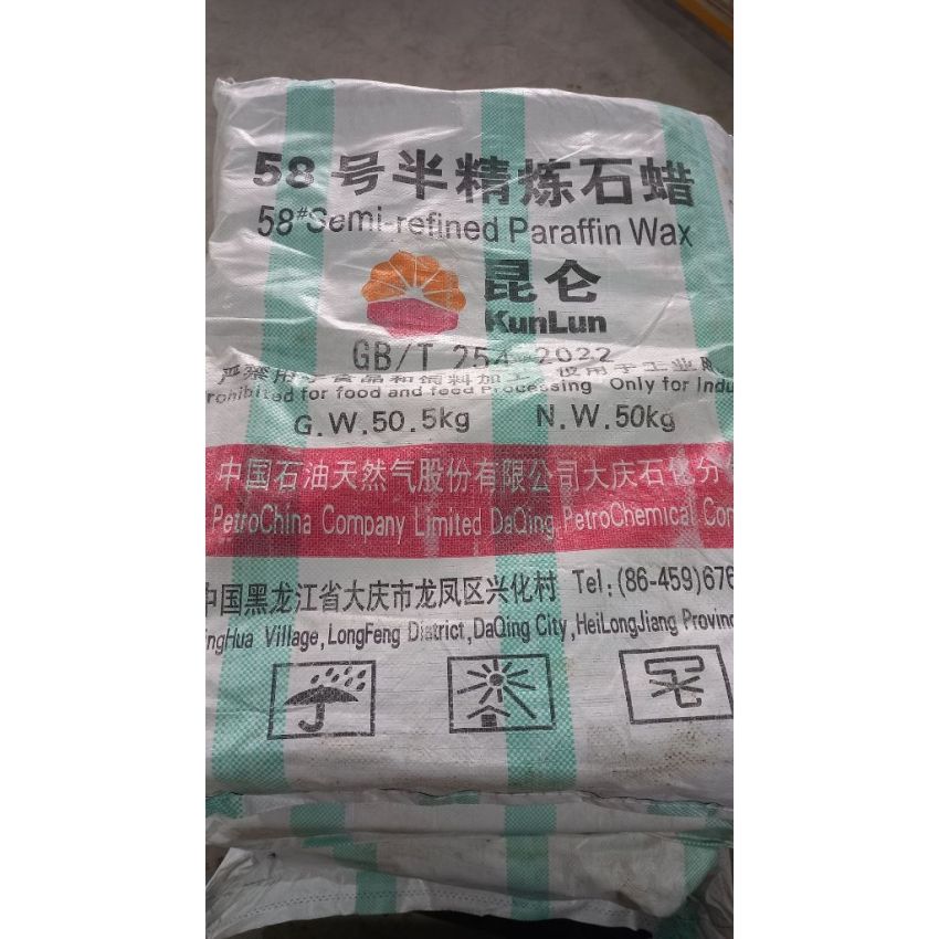 Paraffin Wax / Lilin Minyak Paraffin / Parafin wax 50kg