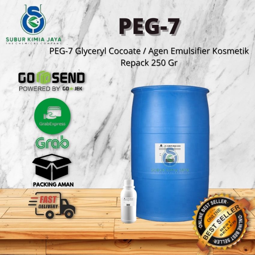 PEG 7 / Glyceryl Cocoate / Bahan Baku Pomade 250 gr