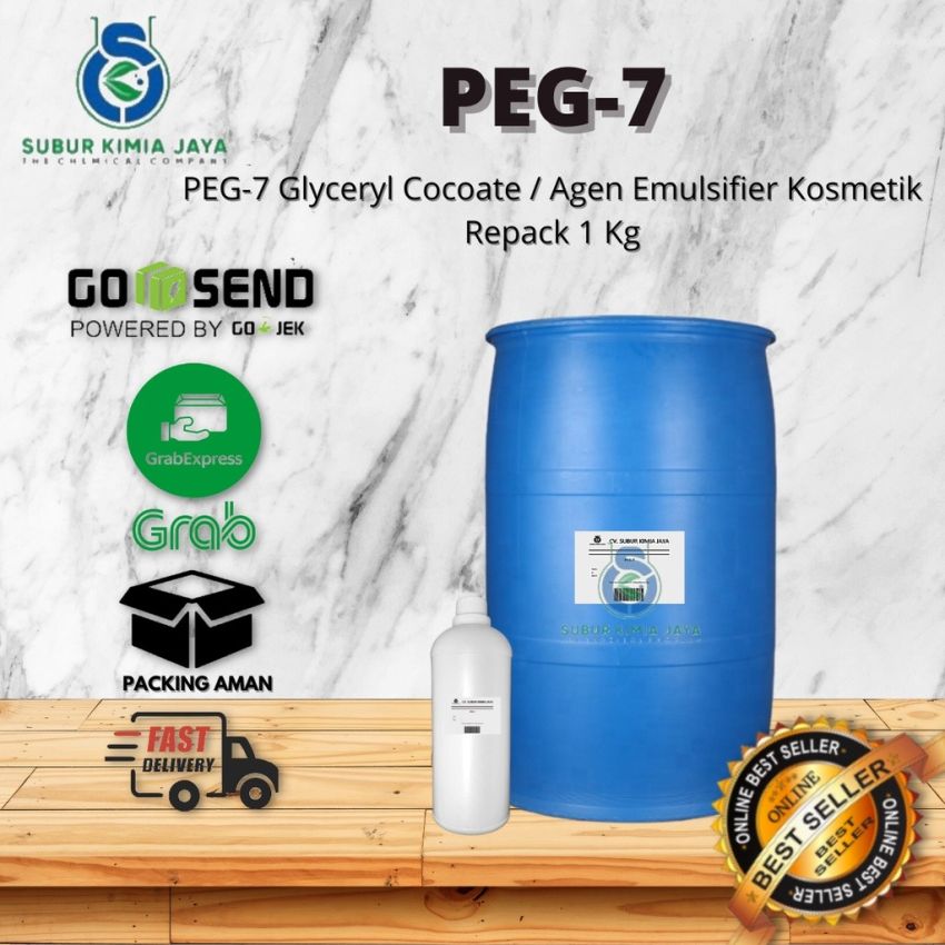 PEG 7 / Glyceryl Cocoate / Bahan Baku Pomade 1 kg