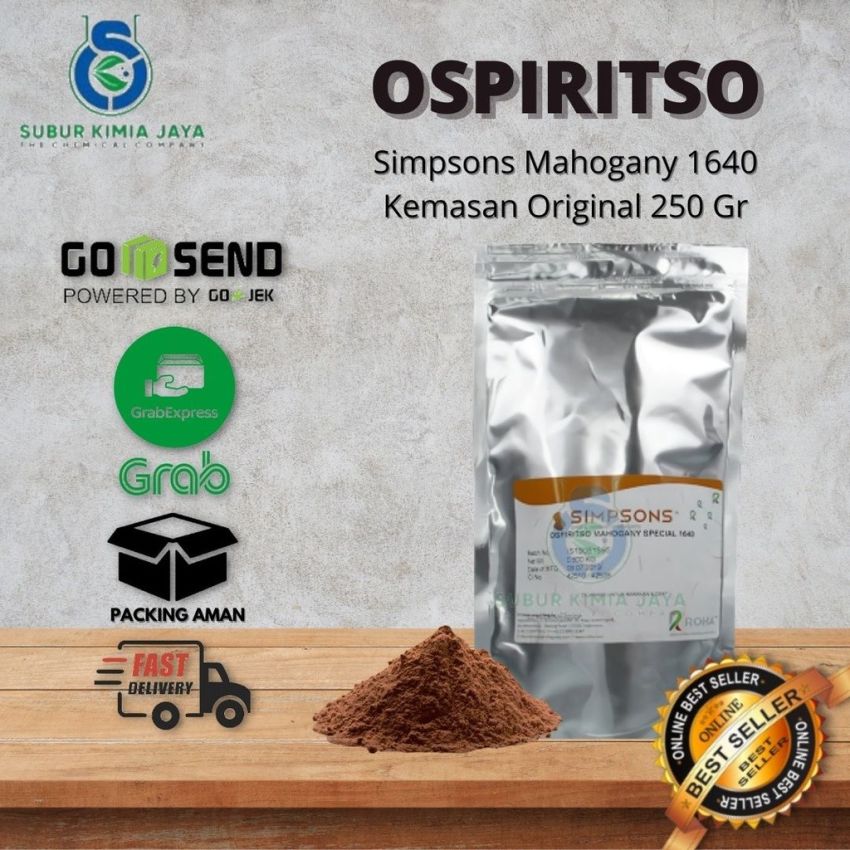Pewarna Mahogany basis Minyak / solvent OSP 250 gr