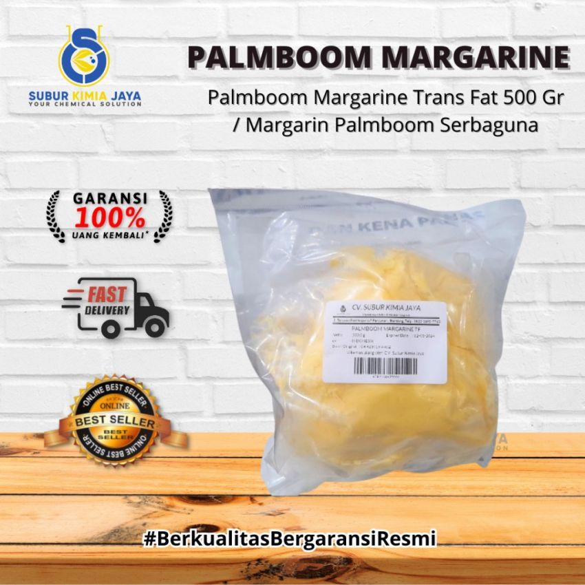 Palmboom Margarine Trans Fat 500 Gr / Margarin Palmboom Serbaguna