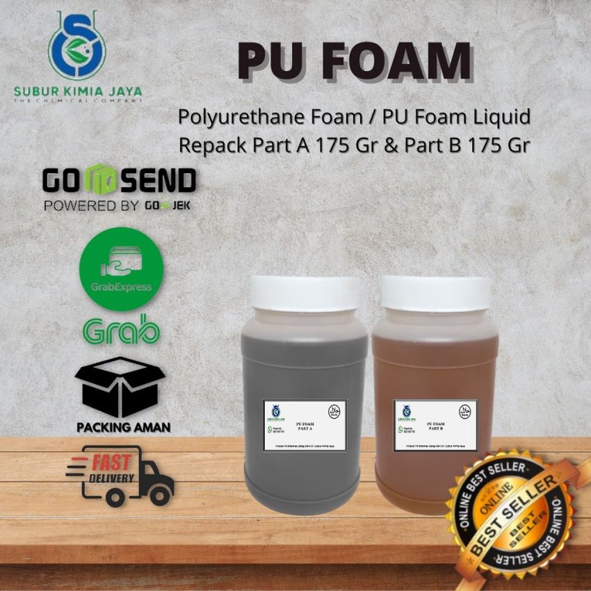 Polyurethane Foam / PU Foam Liquid 350gr (Part A 175gr + Part B 175gr)