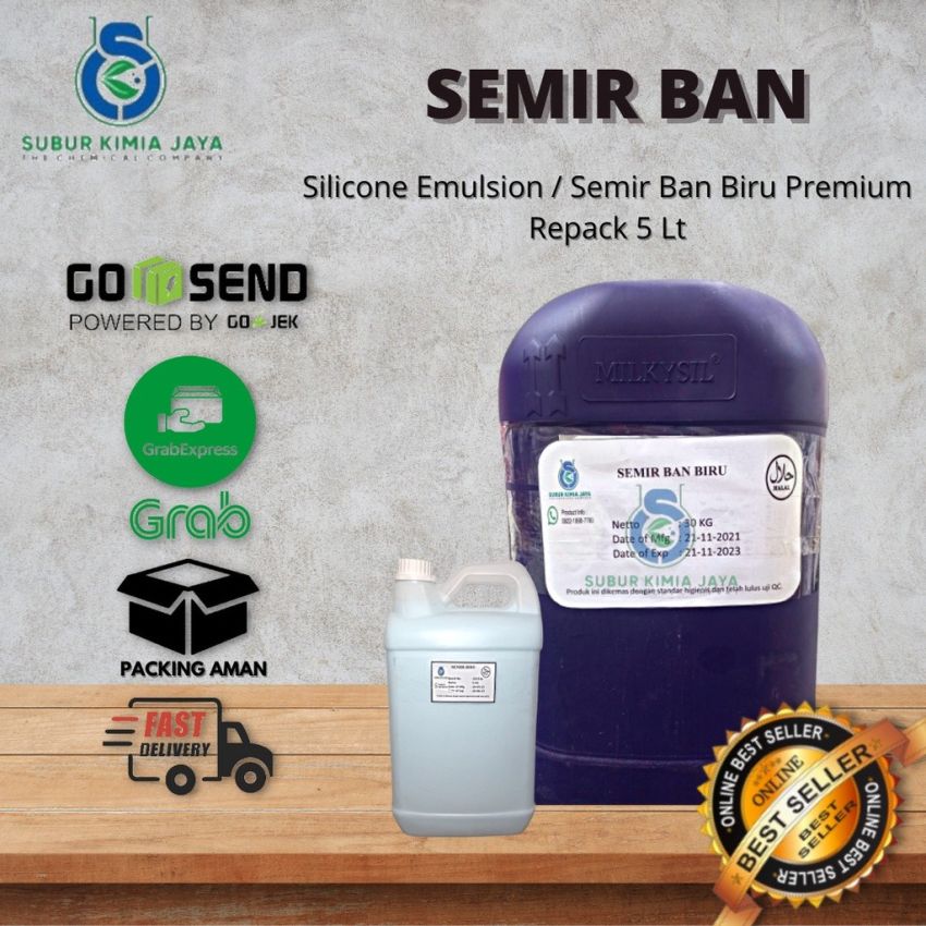 Semir Ban Biru / Silicone Emulsion / Silikon Emulsi 5 L