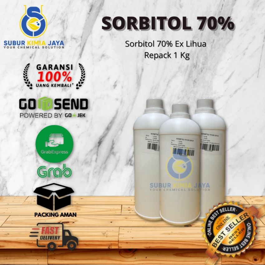 SORBITOL pemanis / SWEETENER DIY e Liquid HALAL 6 KG