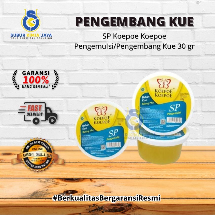 KOEPOE SP/ Cake E mulsifier / Cake Improver 30gr