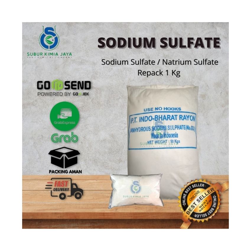 Sodium Sulfate / Natrium Sulfate / Na2SO4 1 kg