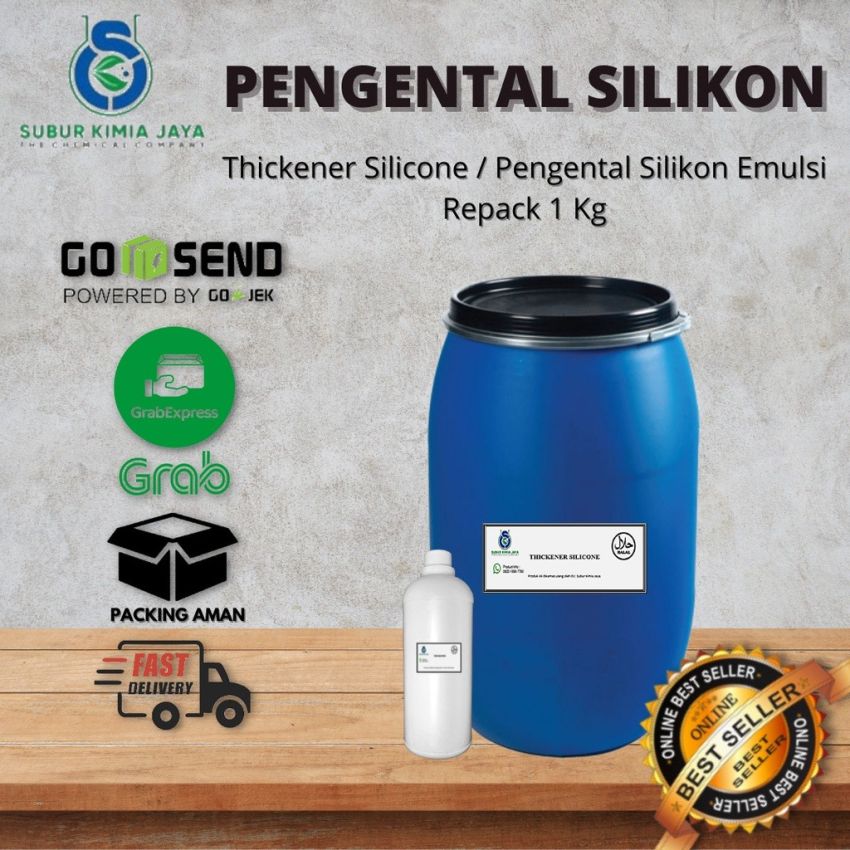 Thickener Silicone / Pengental Silikon / Pengental Semir Ban 1 KG