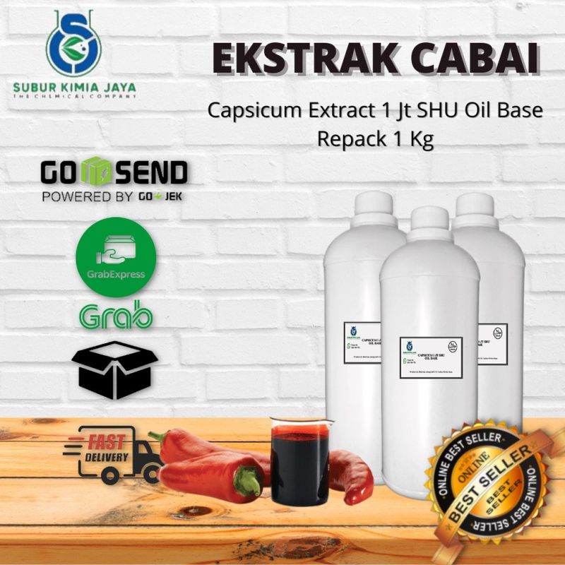 Ekstrak Cabe Merah Murni / Pure Capsicum Ekstrak 1 KG