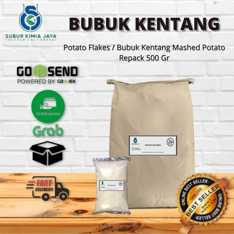 Potato Flakes / Bubuk Kentang Mashed Potato 500 gr