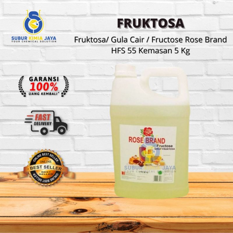 Fruktosa/ Gula Cair / Fructose rose brand hfs 55 5 Kg