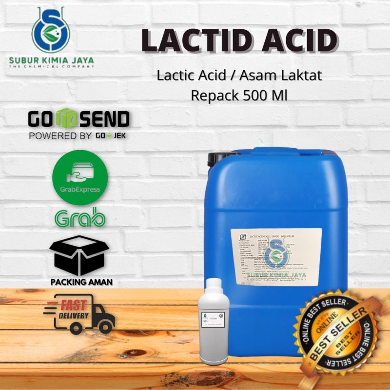 Lactic Acid 88% Food Grade 500 ML