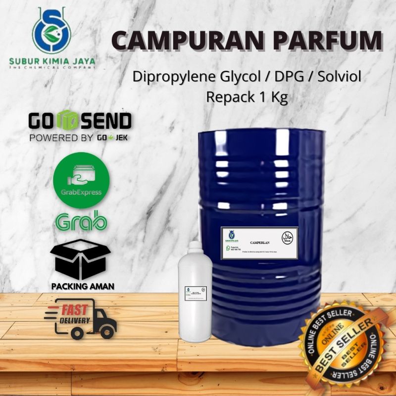 Solviol / Solfiol / SOL / DPG Campuran biang parfum non Alkohol 100 gr