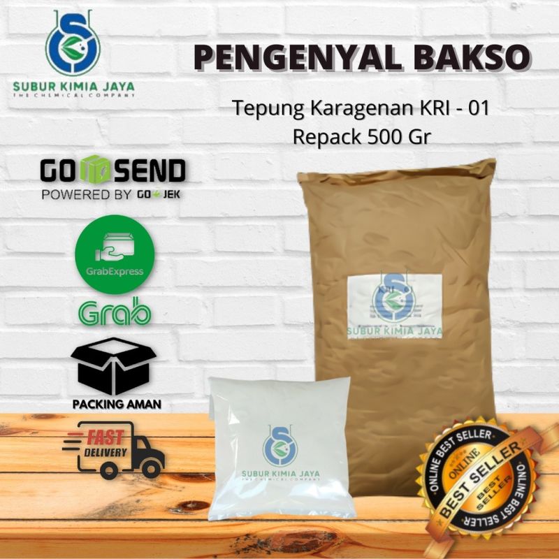 Tepung Karagenan Pengeyal Bakso Baso 500 GR