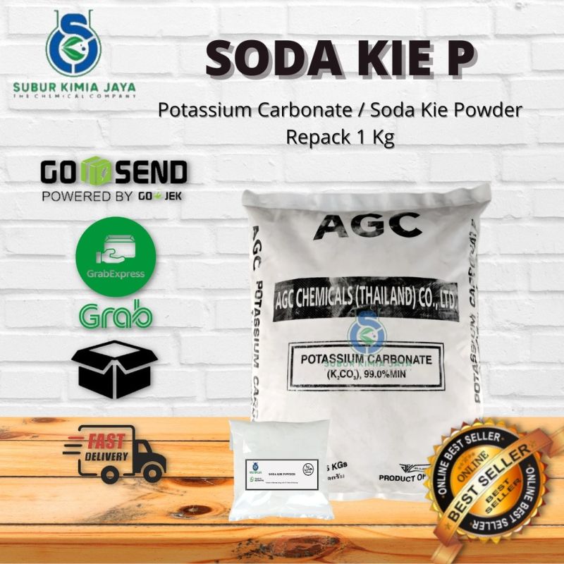 Potassium Carbonate / Soda Kie P / AGC FOOD GRADE 1 kg